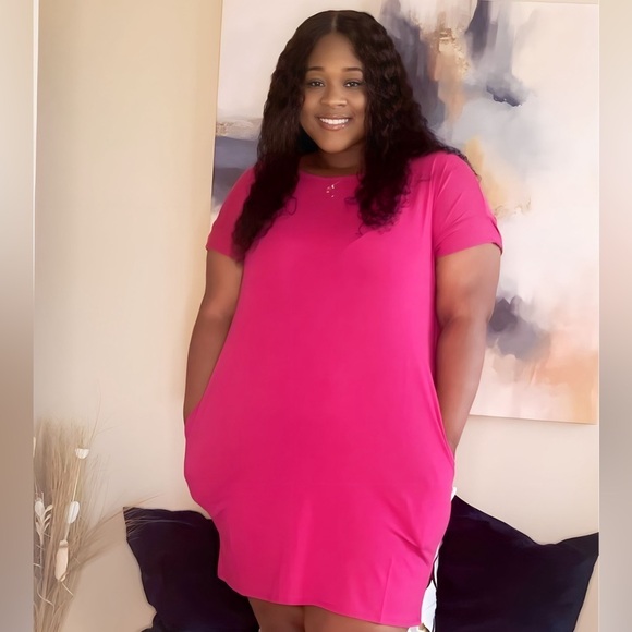 Magenta Dress - Picture 3 of 3